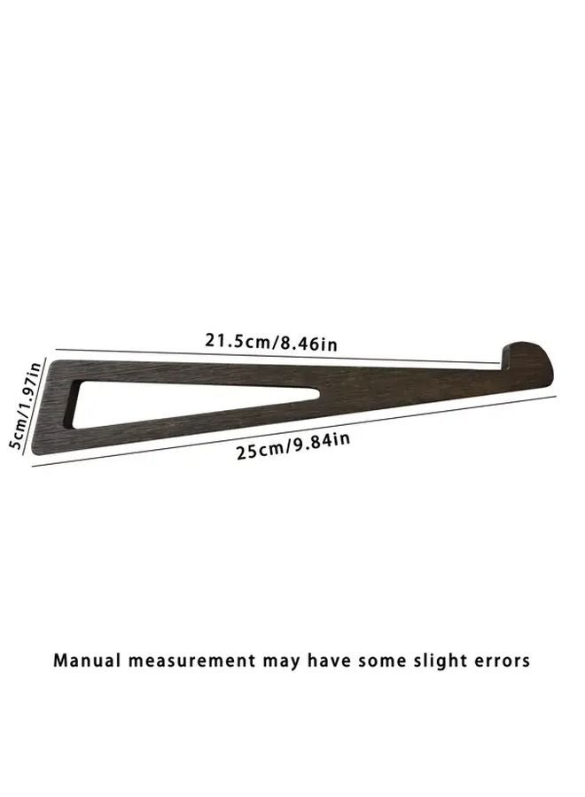 2 قطعة حامل كمبيوتر محمول من الخيزران المحمول، ارتفاع مريح لجهاز MacBook وجهاز الكمبيوتر اللوحي - Image 4